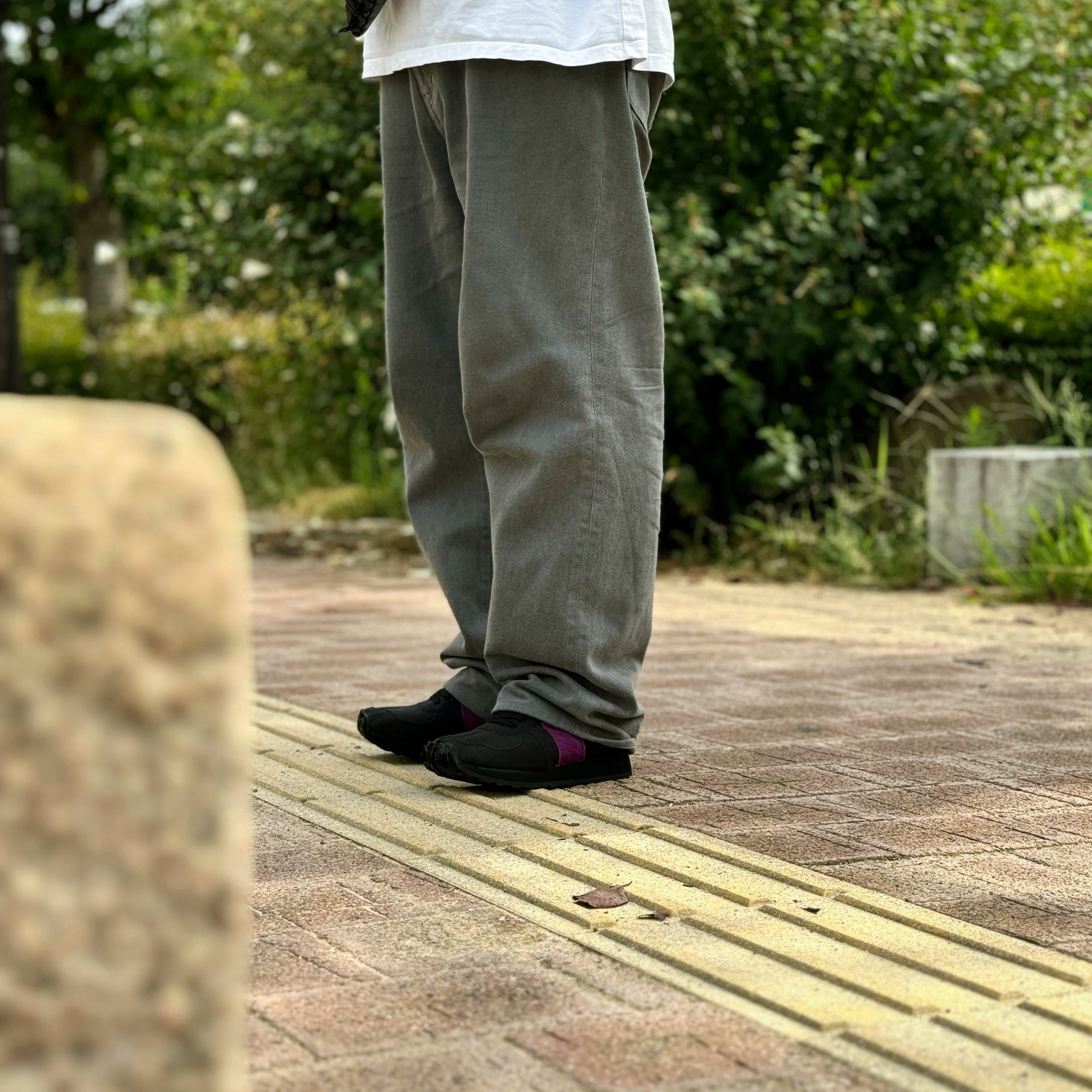 限定 tabito × DENCHU Tabi Trainer BLACK × PURPLE タビ