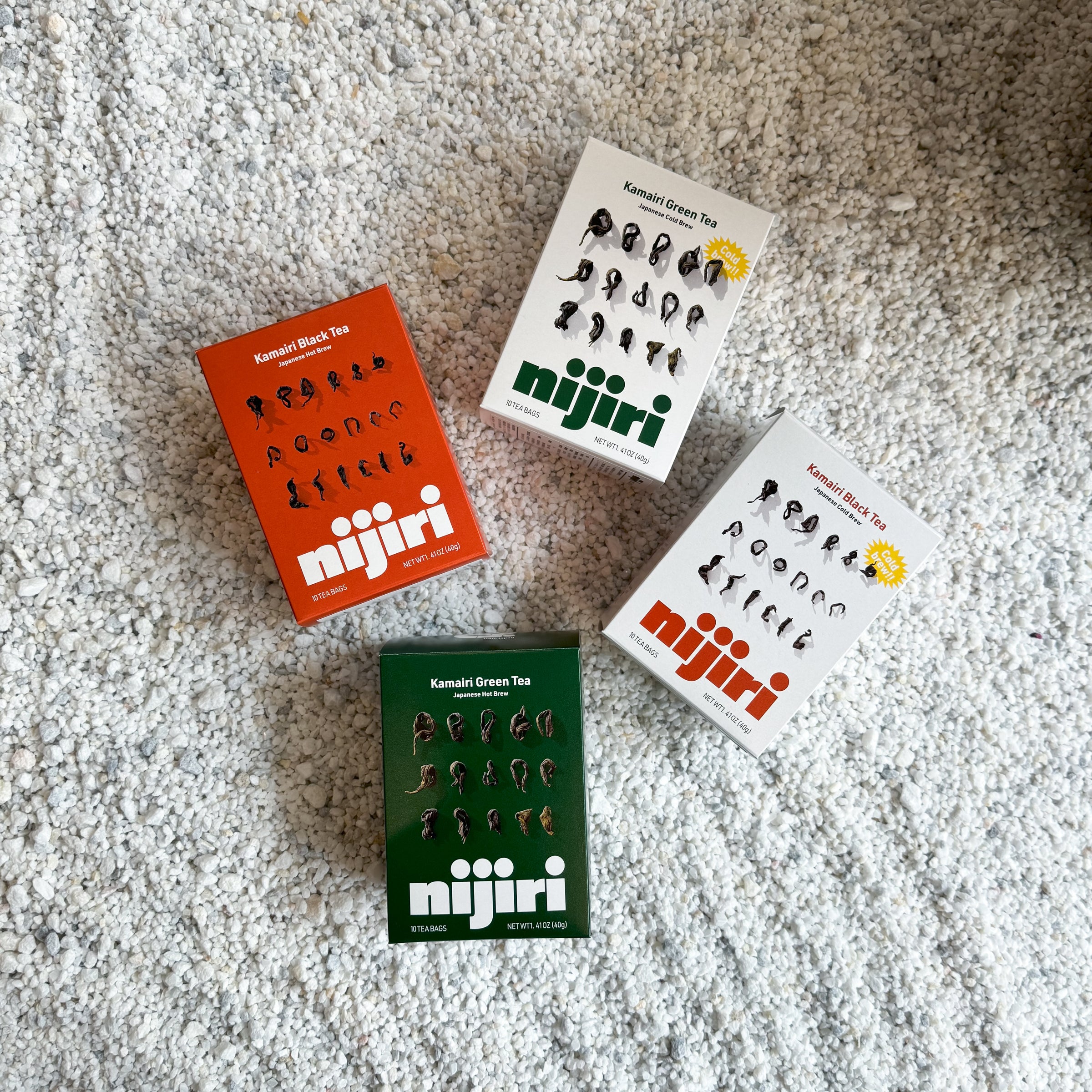 釜炒り茶 (Hot) / nijiri ニジリ / ホット 緑茶 和紅茶 / 国産茶