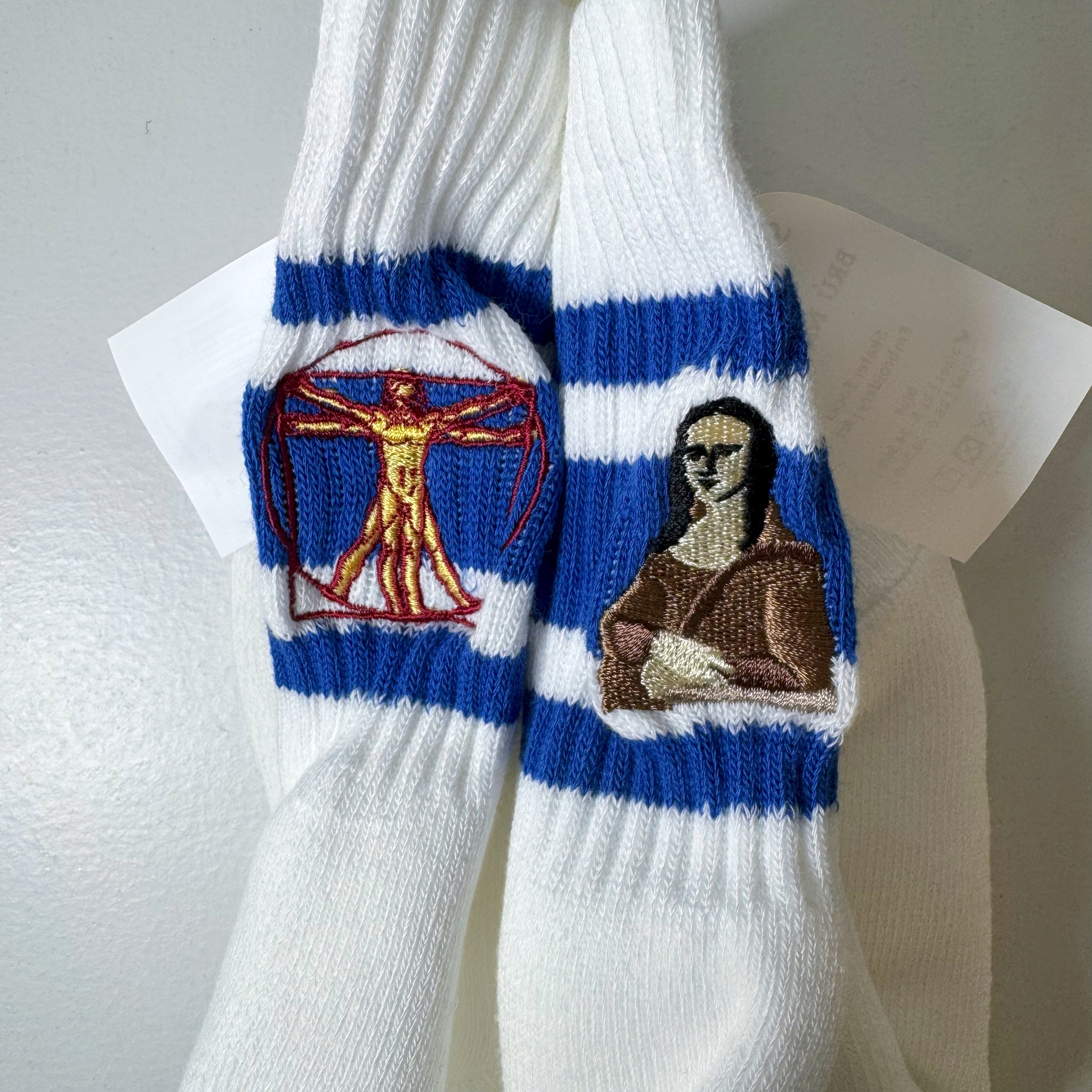 Skater Embroidery Socks - Art スケーターソックス アート