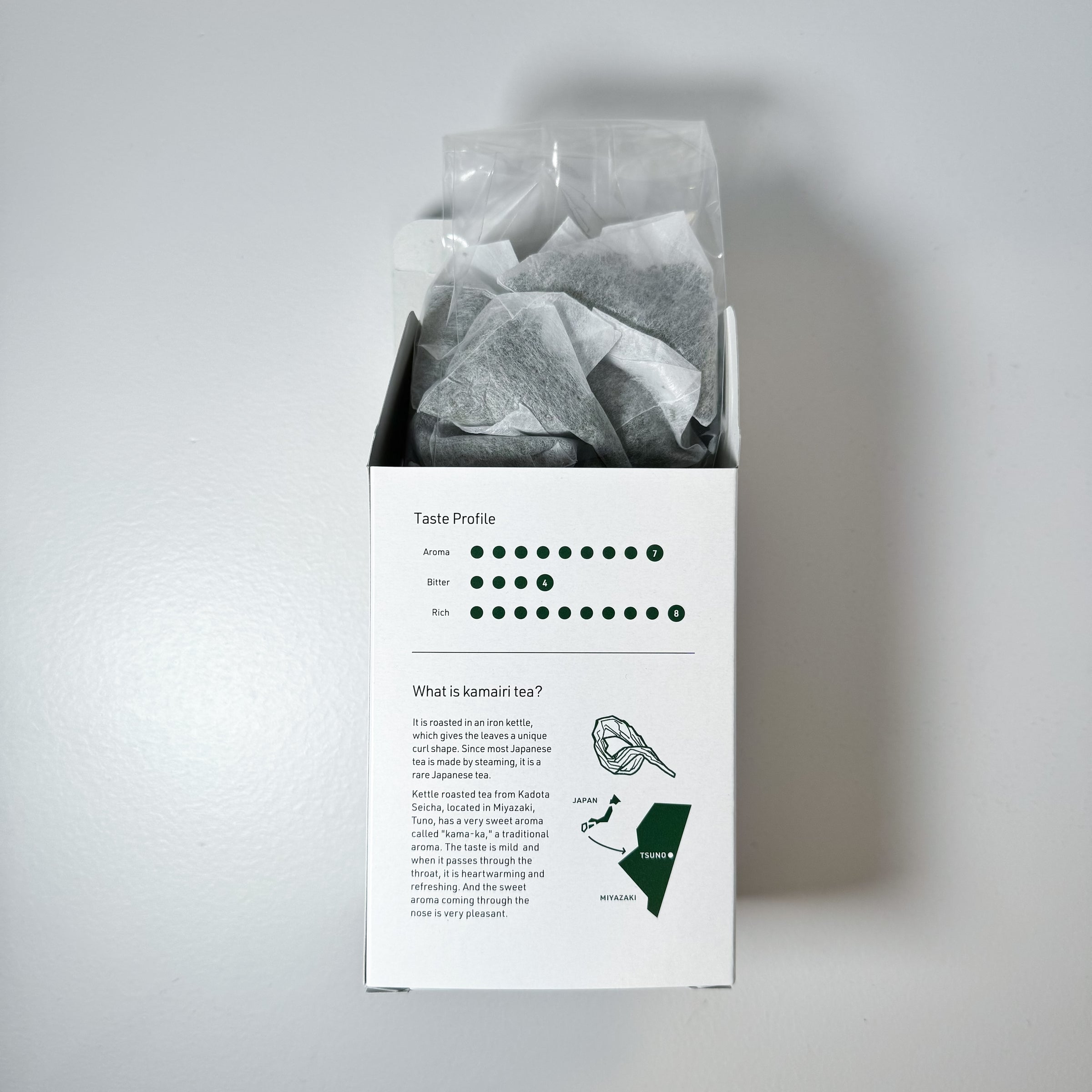 釜炒り茶 (水出し) / nijiri ニジリ / アイス 緑茶 和紅茶 / 国産茶