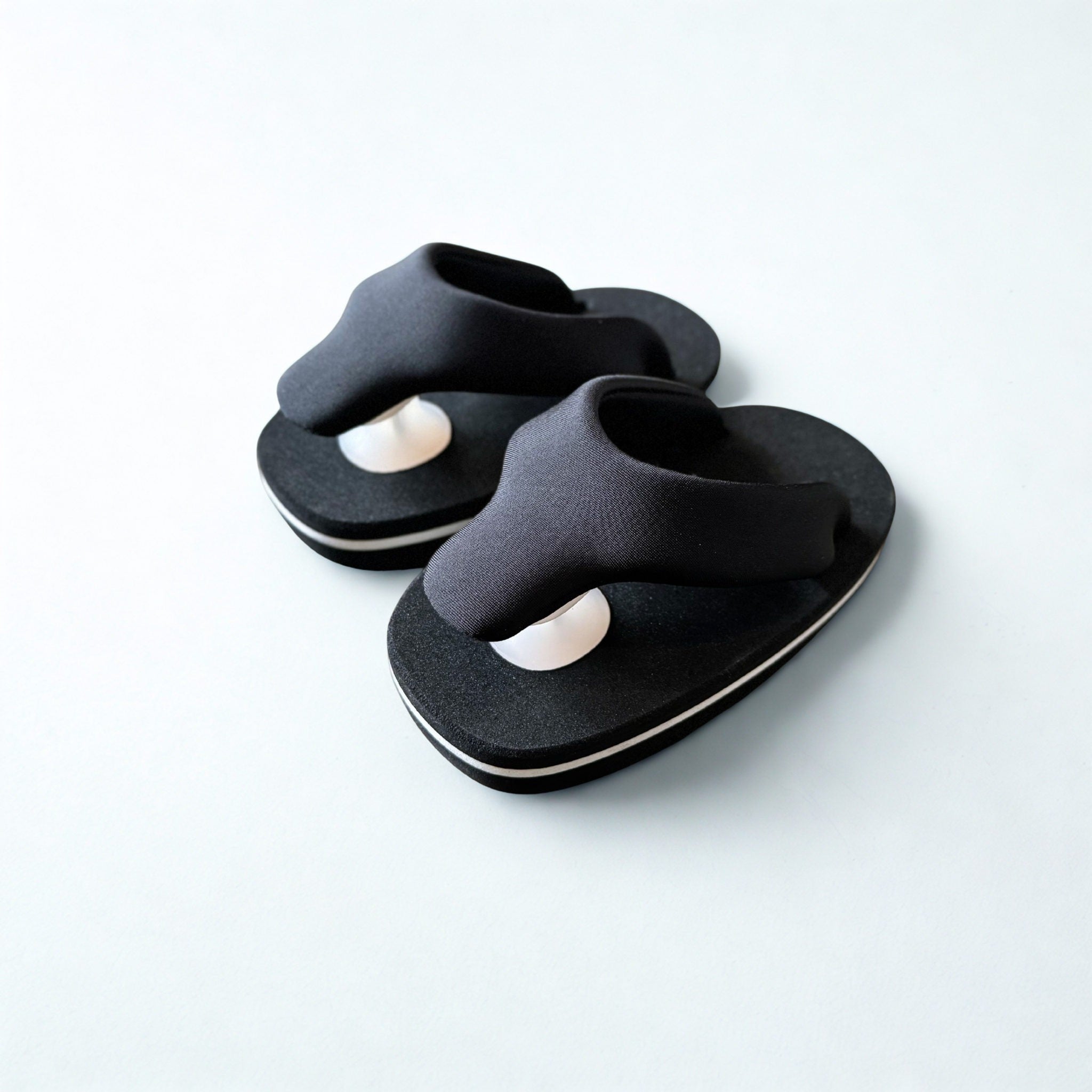 Co JOJO × DENCHU Black sandals ブラック サンダル / Co JOJO