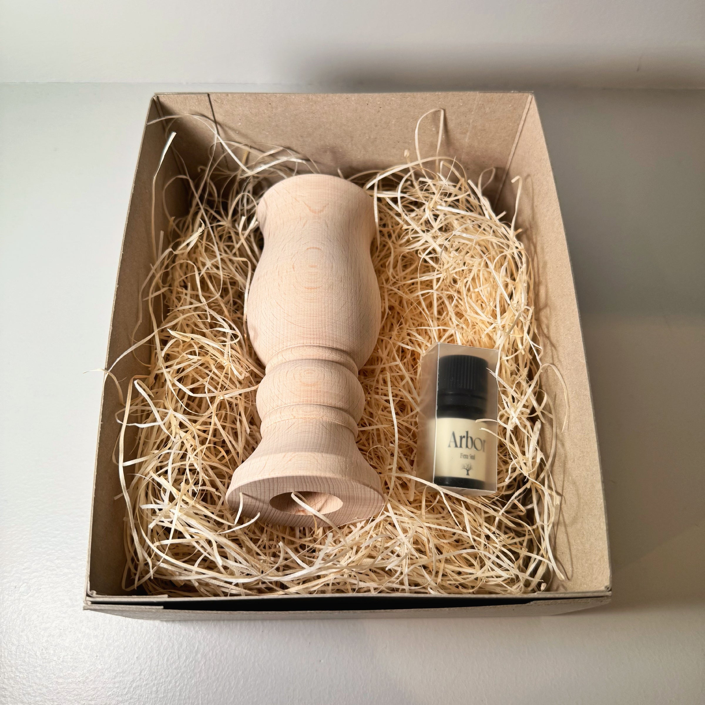 Tapered wood diffuser × aroma oil 5ml set テーパード ウッド 