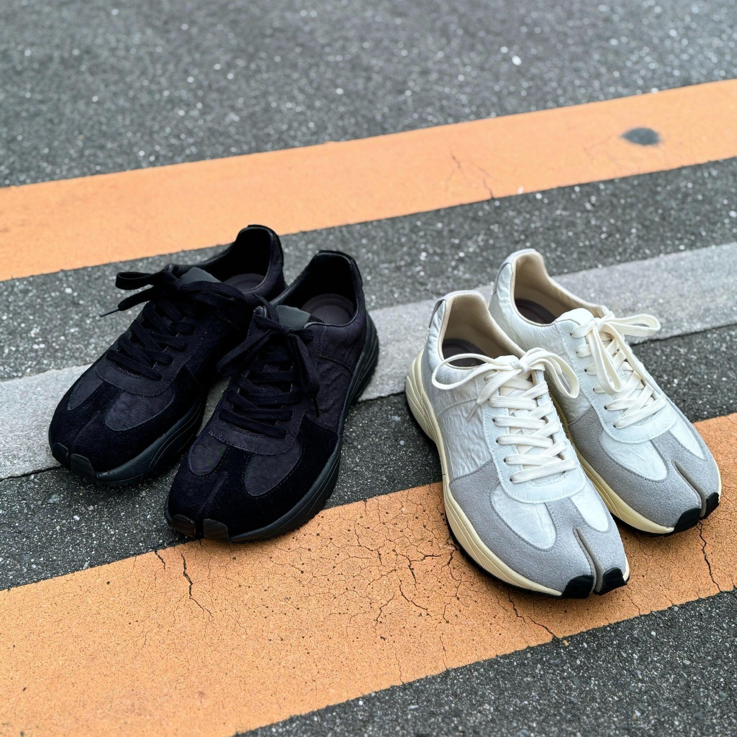 Vol.4 tabito×DENCHU Tabi Tactical German Trainer Airbag - White